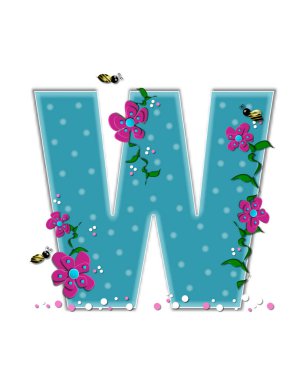 Alfabe setindeki W harfi 