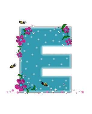 Alfabe setindeki E harfi 