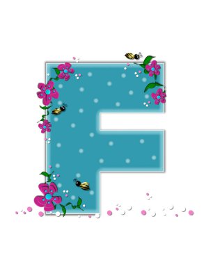Alfabe setindeki F harfi 