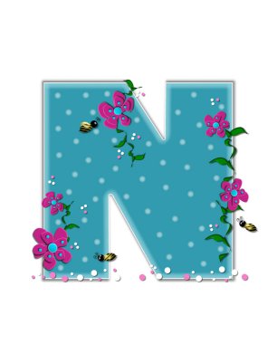 Alfabedeki N harfi 