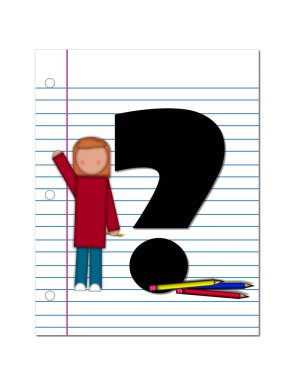 Soru işareti, alfabe setinde 