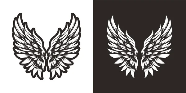 Kanat kabilesi dövme vektörü