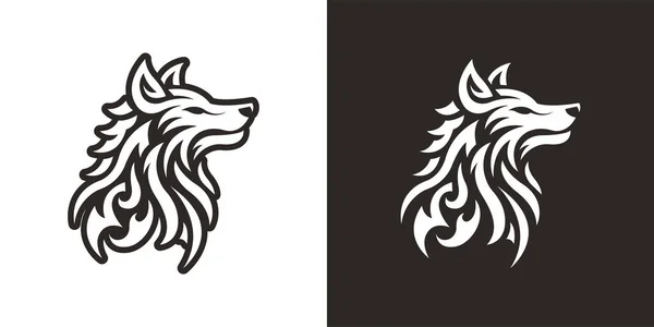 Kurt başlı dövme vektörü