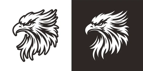 Kartal başlı dövme vektörü