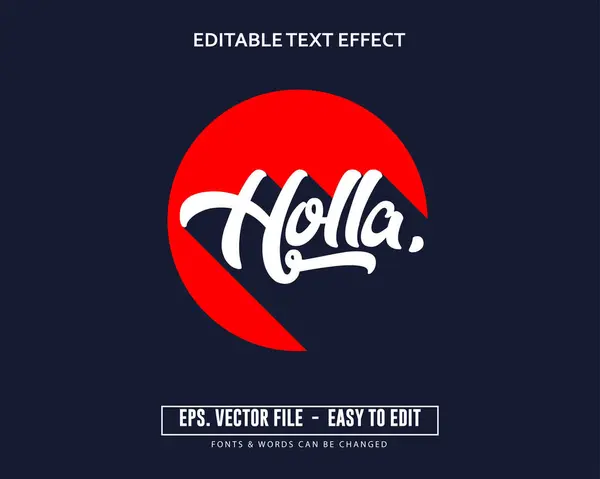 Düzenlenebilir uzun gölge metin efekti trend biçimi