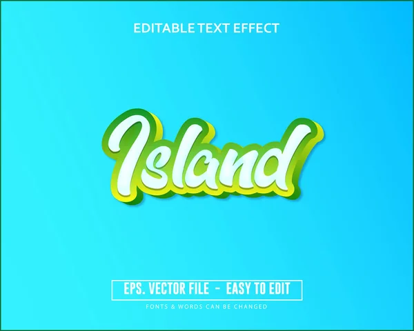 Düzenlenebilir metin efekti ada trend biçimi