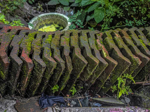 Evin arkasındaki alanın fotoğrafı yıllardır muhafaza edilmemiş.
