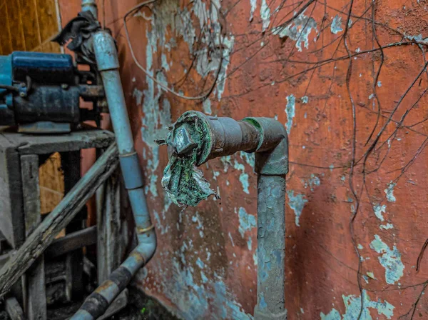 Evin arkasındaki alanın fotoğrafı yıllardır muhafaza edilmemiş.