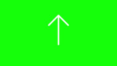 Dijital varlıklarınız, şeffaf rgb alfa, yeşil ekran, çözünürlük 3840x2160 piksel 60fps ve otomatik döngüleme için görüntü hareketli video simgesi yukarı 4k canlandırma çözünürlüğü 4k.