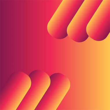 Pankart, poster, şablon, reklam ve metin tasarımı olmadan modern arkaplan Orange gradyanı