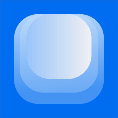 Kare altın oran şekil mavi renk ile gradyan. Parlak, güzel bir dikdörtgen. Modern Soyut Arkaplan.