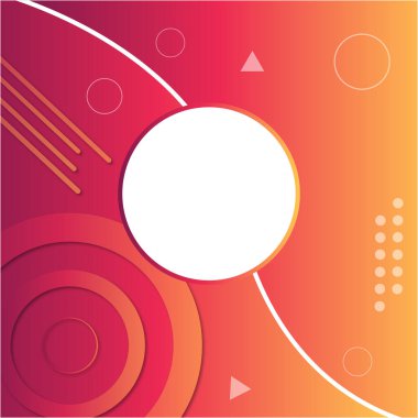 Canlı Soyut Arkaplan Vektörü - Modern ve Dinamik Tasarım