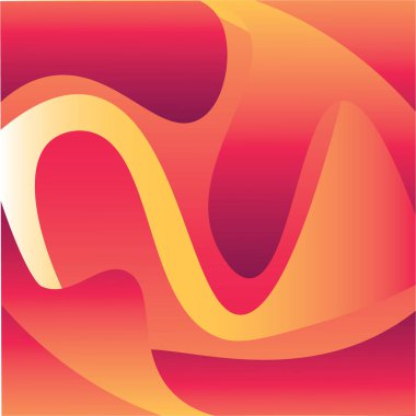 Sıvı ve sıvı şekilli moda tasarım şablonu. Soyut eğimli arka planlar. Kapaklar, web siteleri, el ilanları, sunumlar, afişler için uygulanabilir.