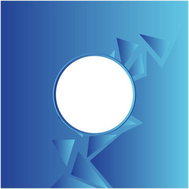 Mavi Gradyan Mavi Çokgen Şablon Tasarımı arka plan, afiş, web sitesi şablonu, sosyal medya, poster, satış afişi ve daha fazlası için