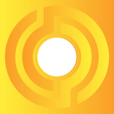 Sebebi olan altın yüzük Sarı Gradyan Soyut Arkaplan Teknoloji Geometrik Şekilleri.