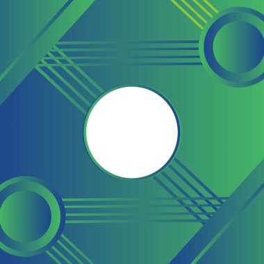 Çizgi ve daire şeklinde modern Gradyan Arkaplanı. Sunum, baskı, kartvizit ve afiş için özet arkaplan