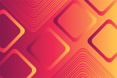 Yaratıcı dikdörtgen yuvarlak kare şekiller soyut arkaplan Renkli Turuncu Arkaplan Soyut Sıvı Şekliyle