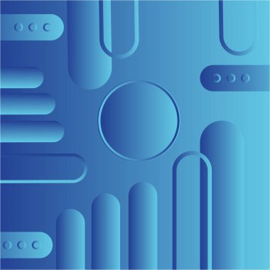 Yaratıcı iş mavi geometrik gradyan ışık teknolojisi arka plan Modern fütürist arkaplan