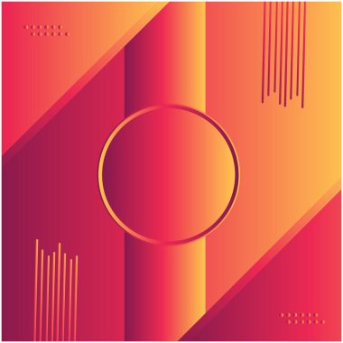 Soyut kırmızı ve sarı Gradyan arkaplan. Poster, web sitesi, broşür, iniş sayfası, sunum, sertifika ve webinar için dizayn