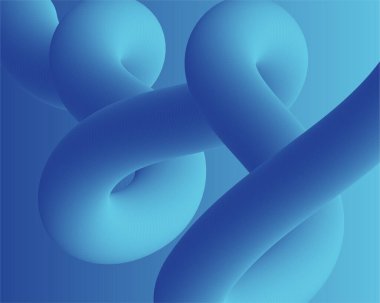 Üst üste binen bulanık şekilli soyut mavi modern fütüristik arkaplan