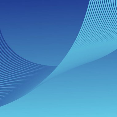 Mavi çizgi renk unsurlu soyut dalga arkaplanı. Modern dalgalı hatlar. Gelecekçi teknoloji konsepti. Pankart, poster, kapak, broşür, broşür, web sitesi