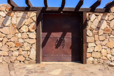 Meksika 'daki üzüm bağları.