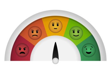 Emoji Reytingleri Gradyan Biçiminde Ayarlandı