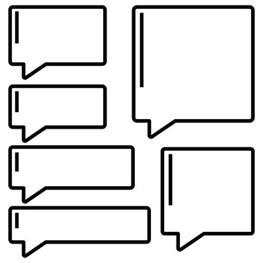 İleti Kabarcıkları Çizgi Biçiminde Ayarlandı