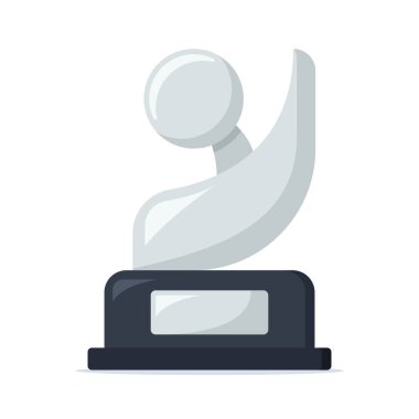 Düz dizaynlı hatıra simgesi beyaz arkaplanda izole edildi