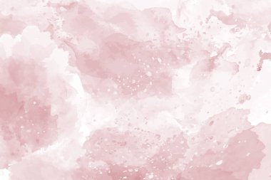 Soyut Suluboya Pastel Kırmızı Arkaplan