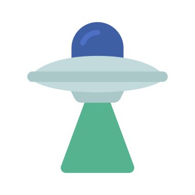 Bilim Kurgu simgesi vektör resimleme arkaplanı 