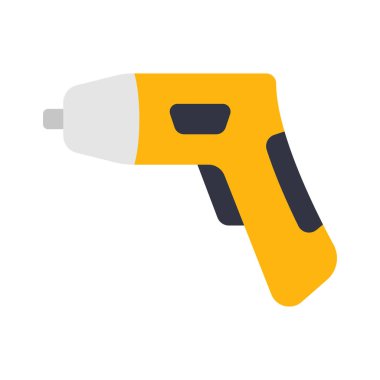 Küçük Elektrikli Tornavida vektör çizimi 