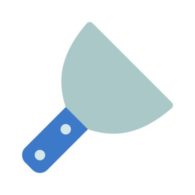 Macun bıçak düz simgesi, vektör çizim 