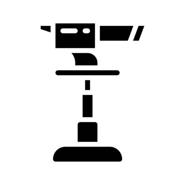 TV Stüdyosu Kamera ikonu vektör çizimi tasarımı 