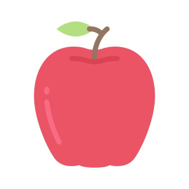 elma meyvesi tasarım simgesi