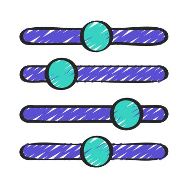 Kaydırma Grafiği vektör illüstrasyon tasarımı
