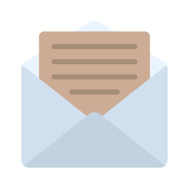 Harf web simgesi vektör çizimini aç