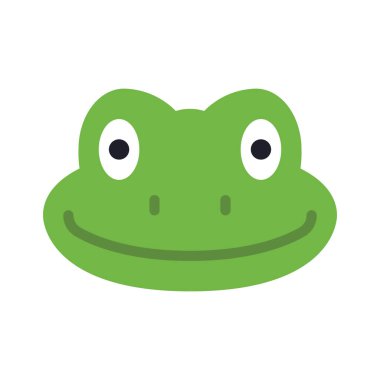 Frog web icon vector illustration
