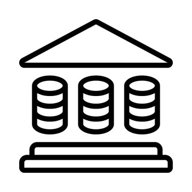 Govern Veri simgesi, vektör illüstrasyonu   