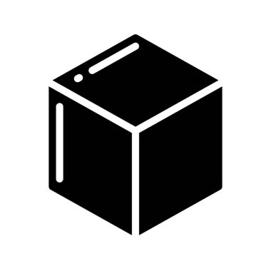 Tek Birim Web simgesi düz tasarım, vektör illüstrasyonu