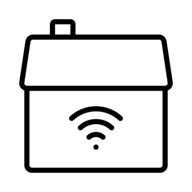 Smart Home icon, vector illustration 