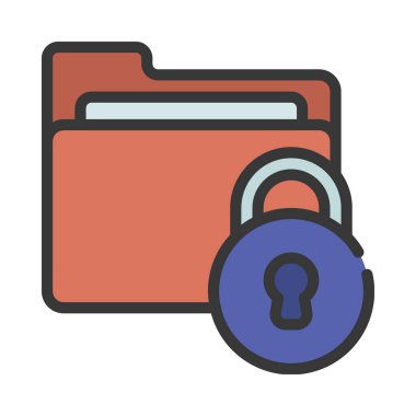 Güvenli Dizin vektör çizimi