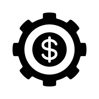 Şeffaf bir arkaplanda dolar vektör çizimi. Birinci kalite semboller. Konsept ve grafik tasarımı için simgeler.