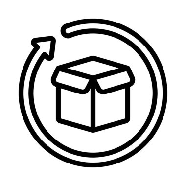 Ürün Güncelleme simgesi, vektör illüstrasyonu