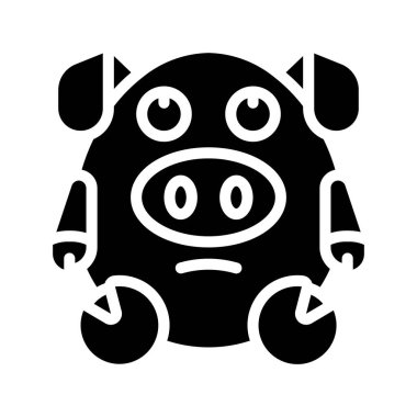 Yuvarlanan Gözler web simgesi vektör çizimi