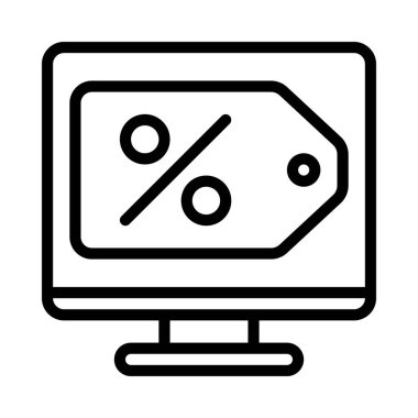 İndirim, finans konsept vektör çizimi