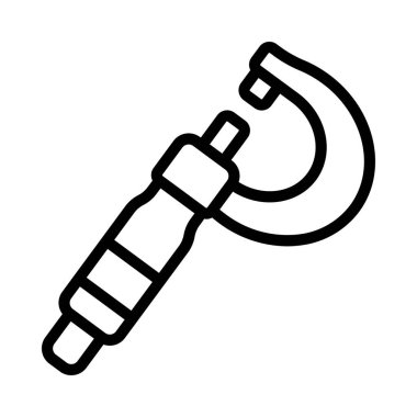 Boşver vida ikonunu. beyaz arkaplanda izole edilmiş web tasarımı için vida vektör simgesi