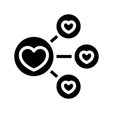 ağ simgesi, vektör illüstrasyonu basit tasarım