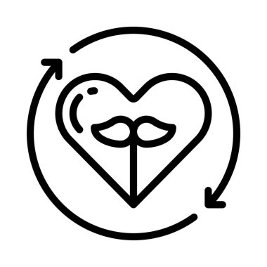 Detox düz simgesi, vektör illüstrasyonu 