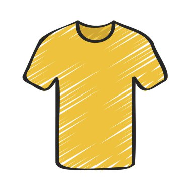 Tişört web simgesi, vektör illüstrasyonu         